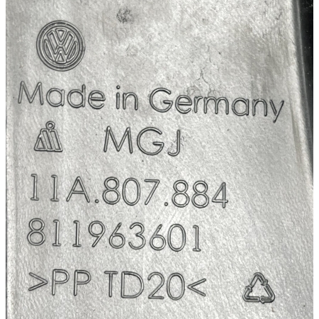 VW ID.4 ID4 ŚLIZG PRAWY MOCOWANIE ZDERZAKA PRZÓD  11A807884