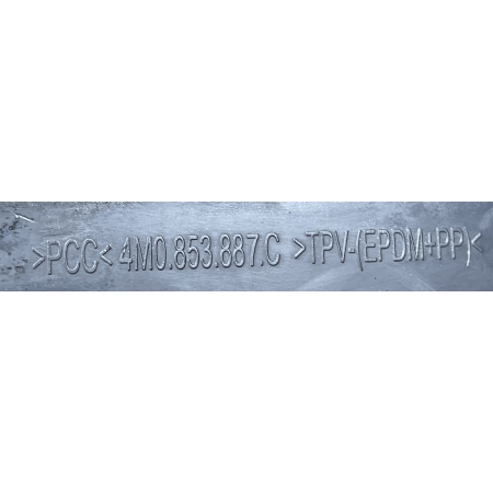 AUDI Q7 II  4M SPOILER NADKOLE LEWE 4M0807887C