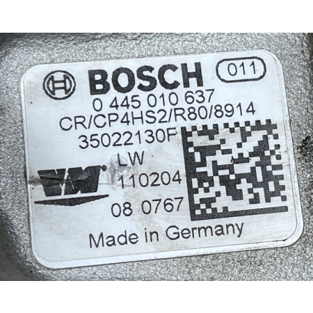 JEEP CHEROKEE WK2 3.0 CRD POMPA WTRYSKOWA BOSCH 0445010637