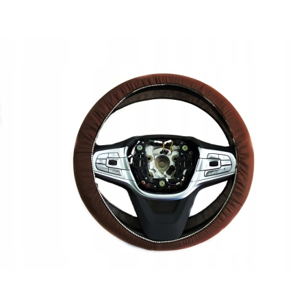 KIEROWNICA SKÓRA PIANO BLACK BMW 7 G11 G12 15-