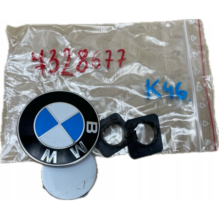 K46 BMW F45 EMBLEMAT KOSZYKI ZAŚLEPKA PDC ZDERZAKA PRZÓD 7328677