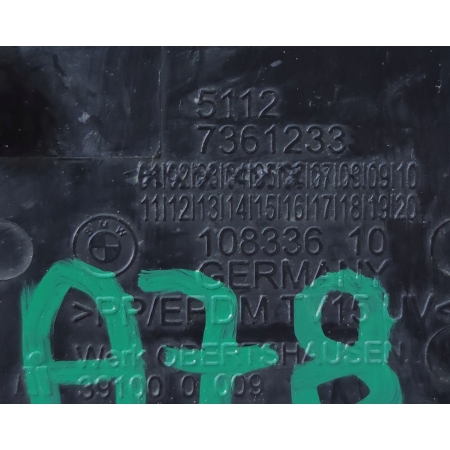 ZAŚLEPKA ZDERZAKA HAKA TYŁ BMW X1 F48 7361233