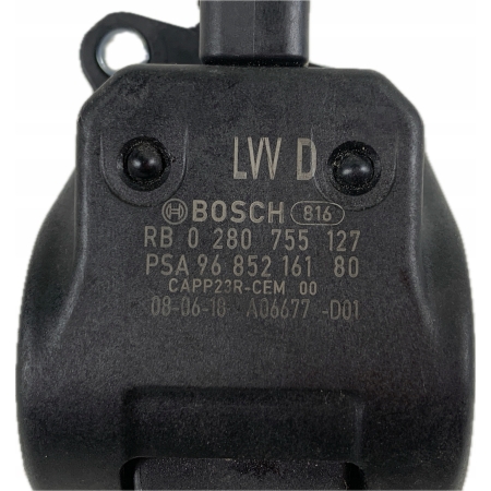 PEUGEOT 407 2004 - PEDAŁ POTENCJOMETR GAZU 0280755127 9685216180