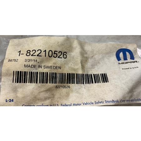 JEEP COMPASS GUMOWA MATA WYKŁADZINA BAGAŻNIKA 82210526