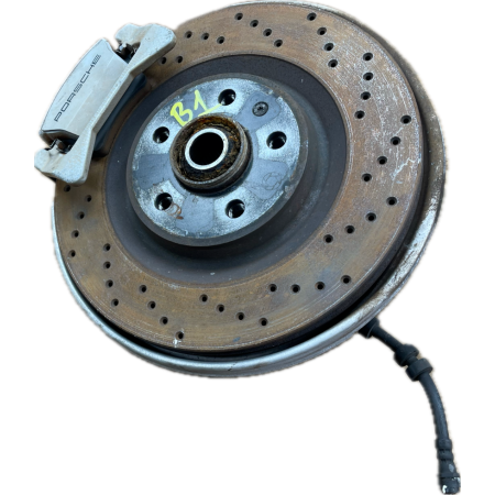 B1 PORSCHE MACAN S 2015 3.0 ZWROTNICA ZACISK PIASTA PRAWA TYŁ 8R0505436C