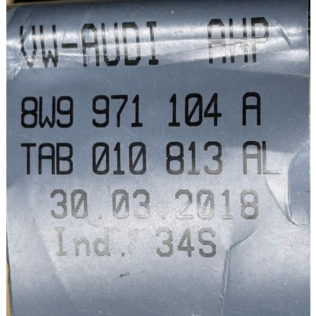 AUDI A4 B9 KOMBI WIĄZKA CZUJNIKÓW PARKOWANIA PDC TYŁ 8W9971104A