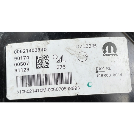 7 FIAT 500E II 2020 - HALOGEN LED DRL ŚWIATŁO DZIENNE PRAWY 00521403940