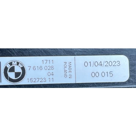 BMW i3 I01 OSŁONA DOLNA CHŁODNICY 7616028
