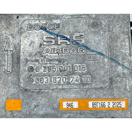 MERCEDES 124 126 MODUŁ SENSOR AIRBAG PODUSZEK 0038207410 0285001015