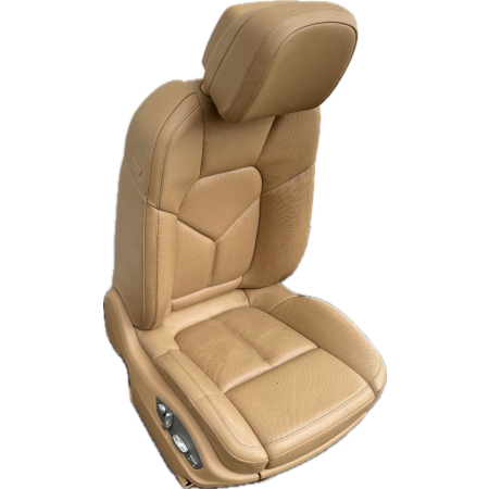 B1 PORSCHE MACAN S 2015 3.0 FOTEL PRAWY PRZÓD PASAŻERA KOMPLETNY
