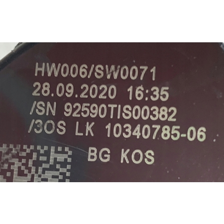 VW ID.3 ID3 PRZEŁĄCZNIK ZESPOLONY TAŚMA MANETKI 1EA953507G 28.09.2020