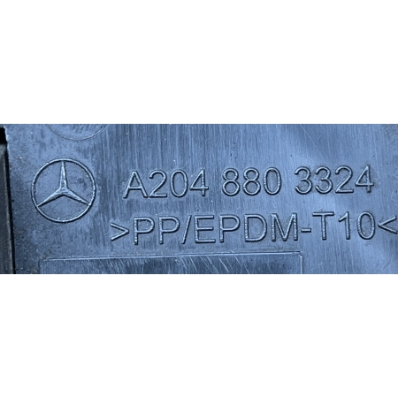MERCEDES W 204 C-KLASA KRATKA ZDERZAKA PRAWA CHROM A2048803324
