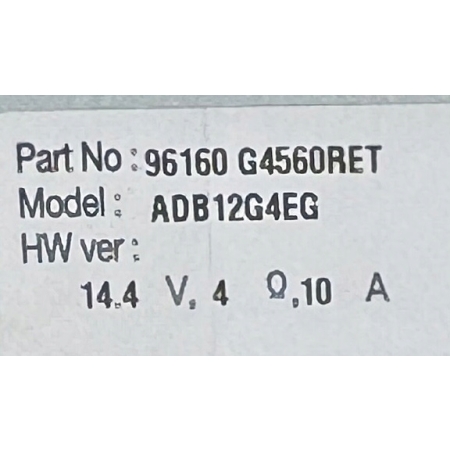 S44 HYUNDAI I30 III 17- RADIO ORYGINALNE 96160-G4560 RET