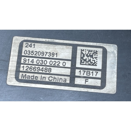 O2 CADILLAC ESCALADE IV 14 -  6.2 V8 POMPA PODCIŚNIENIA VACUM 12669488