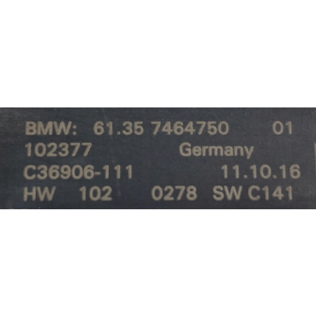 U5 BMW 4 F32 F33 F36 GRAN COUPE STEROWNIK SMART OPENER 7464750