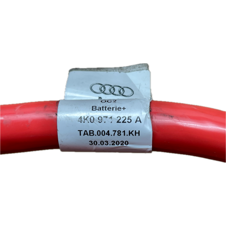 AUDI A7 C8 A6  PRZEWÓD AKUMULATORA PLUSOWY 4K0971225A