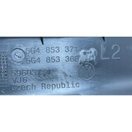 VW GOLF VII 5D OSŁONA PROGU DRZWI LEWA PODŚWIETLANA 5G4853369