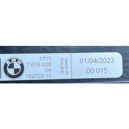 BMW i3 I01 OSŁONA DOLNA CHŁODNICY 7616028