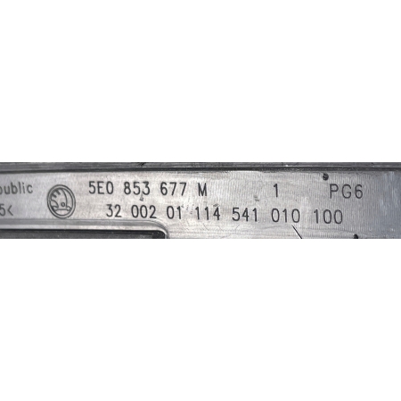 KRATKA ZDERZAKA SKODA OCTAVIA III LIFT 5E0853677M