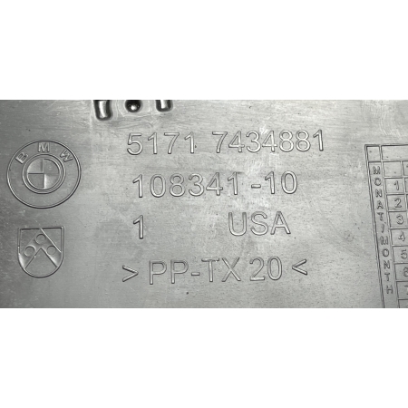 BMW X5 G05 X6 G06 OSŁONA ZAŚLEPKA PODSZYBIA LEWA 7434881