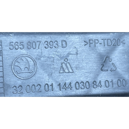 SKODA KODIAQ ŚLIZG MOCOWANIE ZDERZAKA LEWY TYŁ 565807393D
