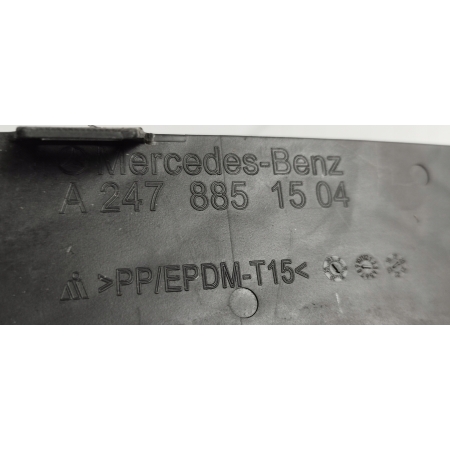 MERCEDES GLA H247 247 KRATKA ŚROKOWA ZDERZAK PRZÓD GÓRNA A2478851504
