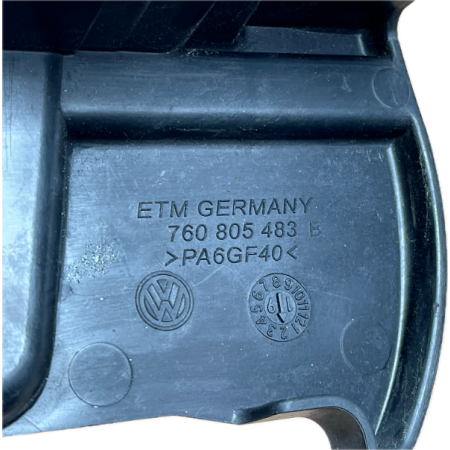 VW TOUAREG III 2018 - ŚLIZG MOCOWANIE REFLEKTORA LAMPY LEWE 760805483B