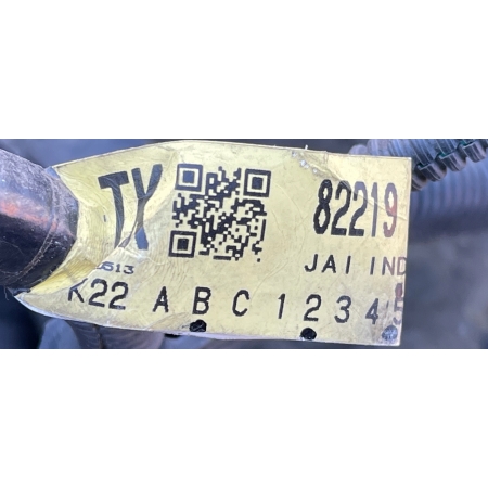 P4 TOYOTA RAV4 V 5 2020 - 2.5 HYBRID WIĄZKA INSTALACJA SILNIKA 82219-33141A