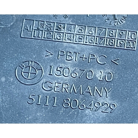 : BMW G30 G31 ZAŚLEPKA HAKA ZDERZAKA PRZÓD 8064929