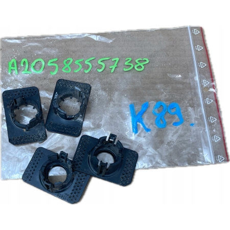 K89 MERCEDES W 205 LIFT SEDAN AMG KOSZYKI PDC ZDERZAKA TYŁ A2058555738