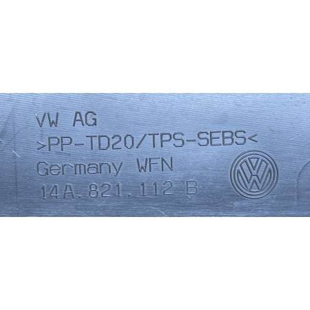 VW ID.7 ID7 WYGŁUSZENIE BŁOTNIKA PRAWE PRZÓD 14A821112B