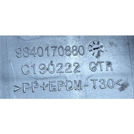 OPEL ASTRA L VI 2022 - HB ŚLIZG ZDERZAKA TYLNY TYŁ ŚRODKOWY 9840170880