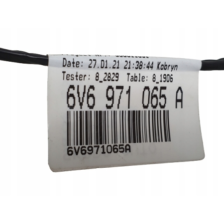 SKODA FABIA III WIĄZKA PDC ZDERZAKA TYŁ 6V6971065A