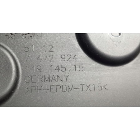BMW I3 LIFT LCI DOKŁADKA ZDERZAKA TYŁ TYLNA BLENDA 7472924 7472951