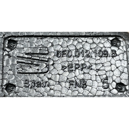 SEAT IBIZA V KJ 2018 - WKŁAD STYROPIAN SCHOWEK NA NARZĘDZIA 6F0012109B