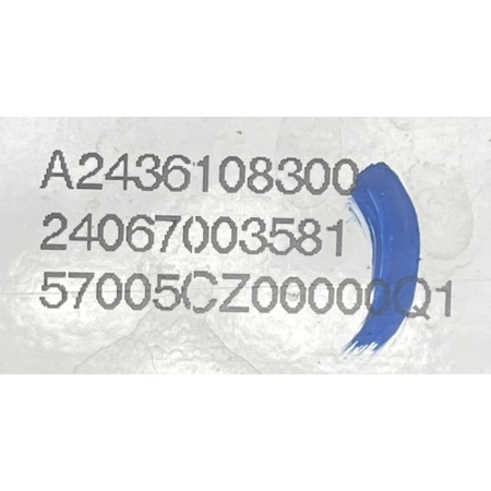 MERCEDES EQA H243 BELKA WZMOCNIENIE ZDERZAKA TYŁ A2436108300