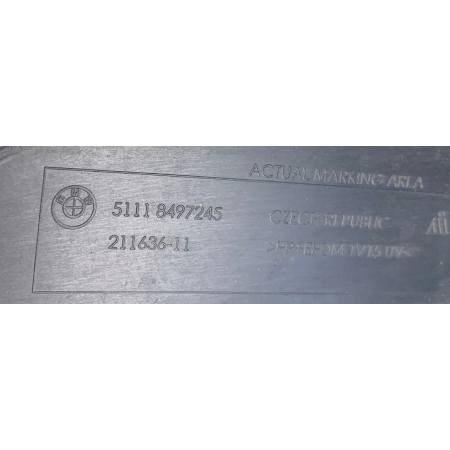 BMW X1 F48 LIFT KRATKA ZDERZAKA LEWA 8497245