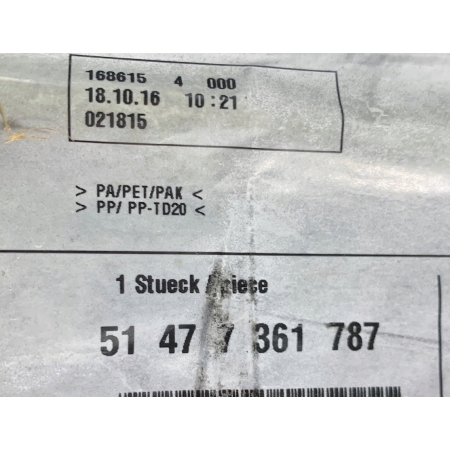 U5 BMW 4 F36 GRAN COUPE BOCZEK BAGAŻNIKA TAPICERKA LEWY TYŁ 7361781