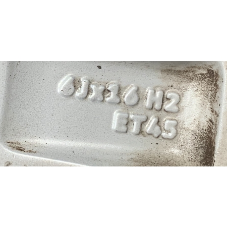 VW POLO 2G OPONA FELGA ALUMINIOWA 6J 16 ET45 5X100 2G0601025AF 2G0071496