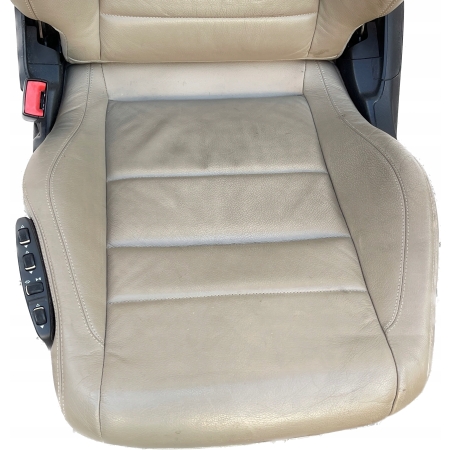 MERCEDES W207 FOTEL LEWY PRZÓD POMPOWANY