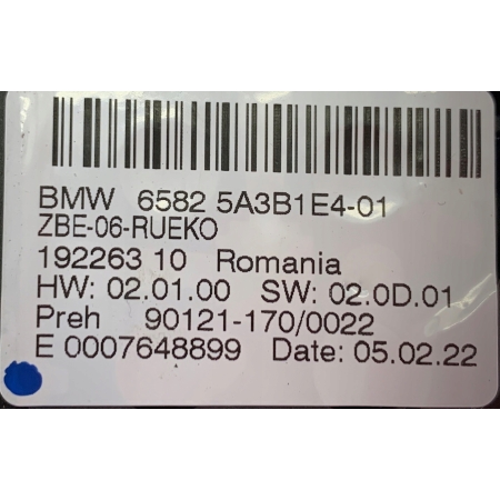 BMW X1 F48 PANEL KONTROLER IDRIVE 5A3B1E4