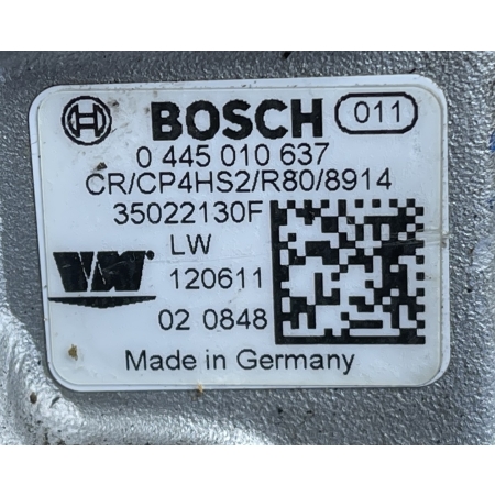 JEEP MASERATI 3.0D POMPA WTRYSKOWA 0445010637 35022130F