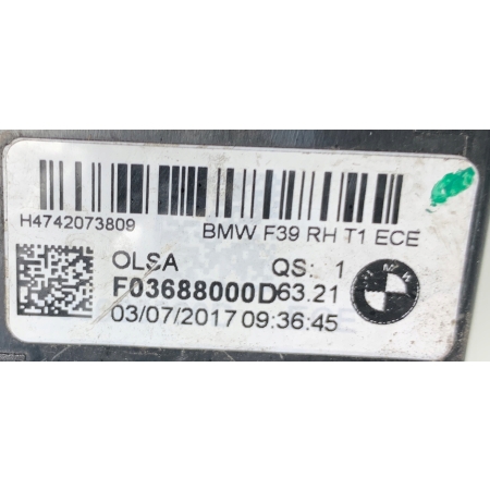 PRAWA LAMPA LED EUROPA BMW X2 F39 7420738