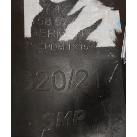 BMW G20 G21 ŚLIZG ZDERZAKA LEWY PRZÓD 7422247