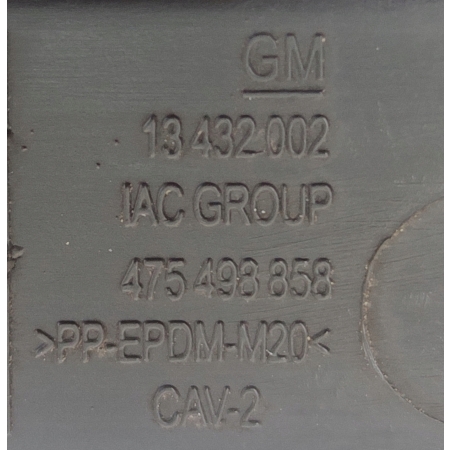OPEL CORSA E 14- KRATKA ZDERZAKA ŚRODKOWA 13432002