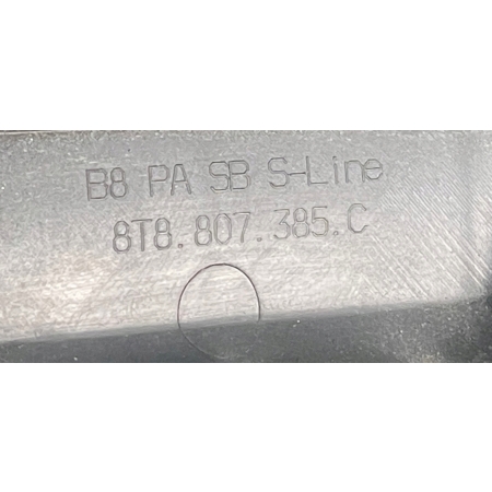 AUDI A5 8T8 WZMOCNIENIE BELKA ZDERZAKA 8T8807385C
