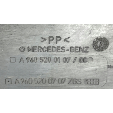 MERCEDES ACTROS MP4 BŁOTNIK NADKOLE TYŁ PRAWE = LEWE A9605200707