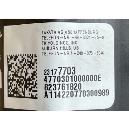 P2 CADILLAC ESCALADE IV 2014 - LEWA KURTYNA AIRBAG PODUSZKA GM 23177703