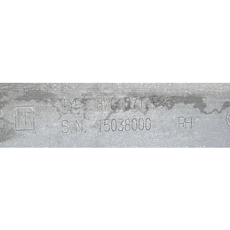 ^ AUDI A4 B9 16- LISTWA PROGOWA PRAWA 8W0071996