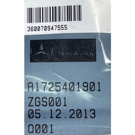 MERCEDES SLK 172 WIĄZKA WSPOMAGANIA A1725401901